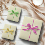 Pastel Yellow Solid Colour | Classic | Elegant Wrapping Paper Sheet<br><div class="desc">Pastel Yellow Solid Colour | Pastel Colours | Classic | Elegant | Trendy | Stylish | Professional Design</div>