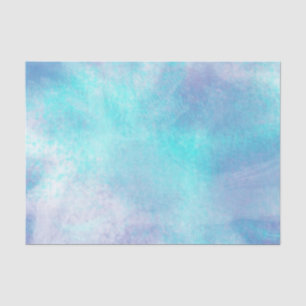 Pastels Aqua Abstract Tissue Paper