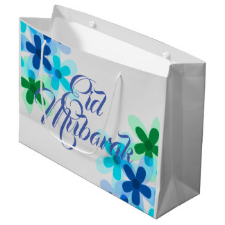 Pastels floral sac cadeau de l'Aïd Moubarak