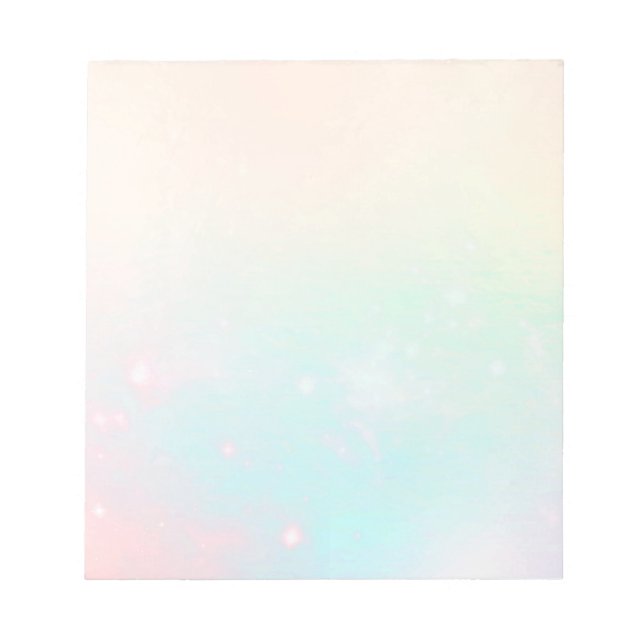 Pastels Pattern Notepad (Front)