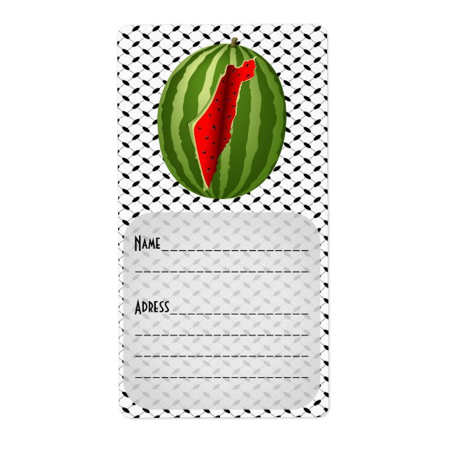 Pastèque Palestine - Slice (Devant)