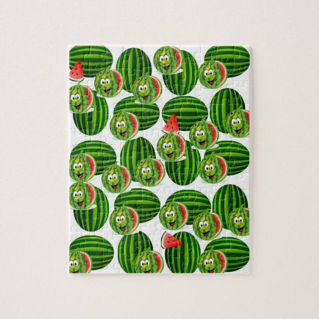 pastèque puzzle pour enfants (Vertical)