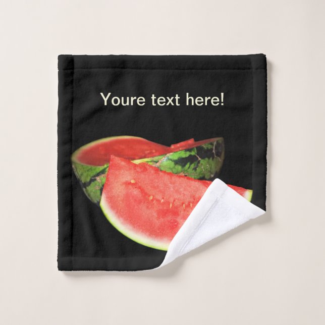 Pastèque rouge (Gant de toilette)