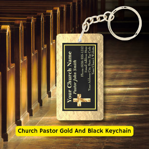 Pasteur de l'église Gold et Black Bulle
