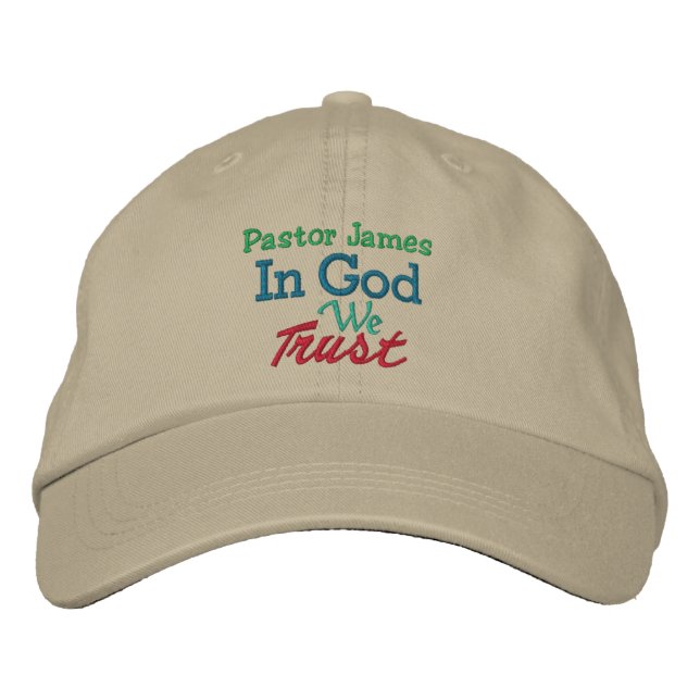 Pasteur / Prêtre Casquette - Modèle par SRF (Devant)