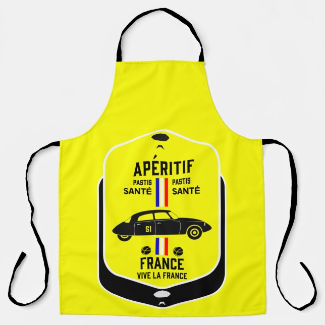 Pastis de Marseille France Apron (Front)