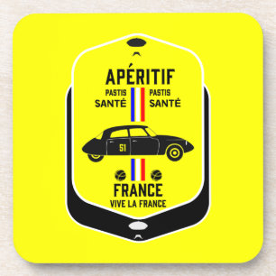 Pastis de Marseille France Coaster