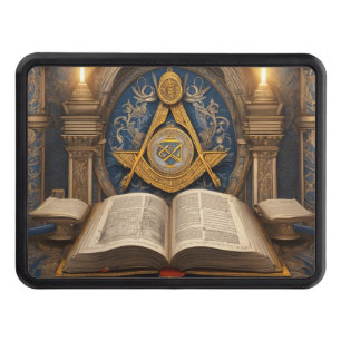 Pastmaster Freemason  Trailer Hitch Cover