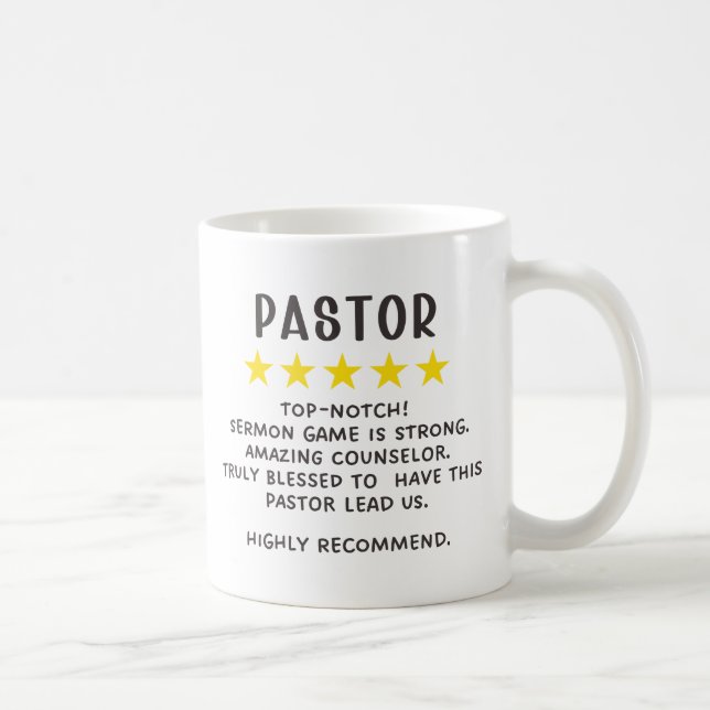 Pastor Appreciation  Coffee Mug (Right)