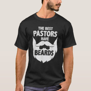 Pastor Appreciation Gifts Best Bearded Clergy Mini T-Shirt