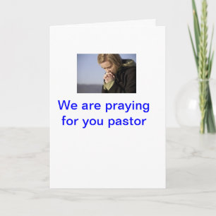 pastor appreciation greeting card
