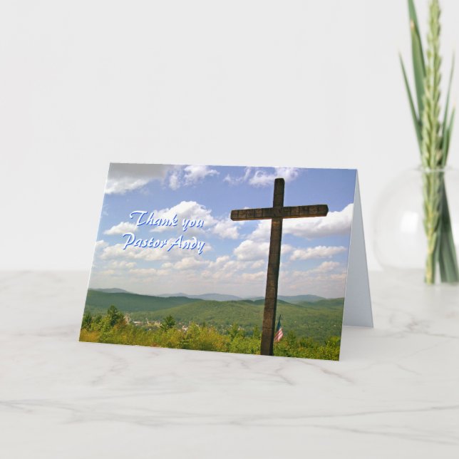 Pastor Appreciation Scripture Card (Front)