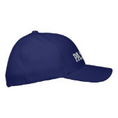 PASTOR Embroidered  Royal Blue cap (Right)