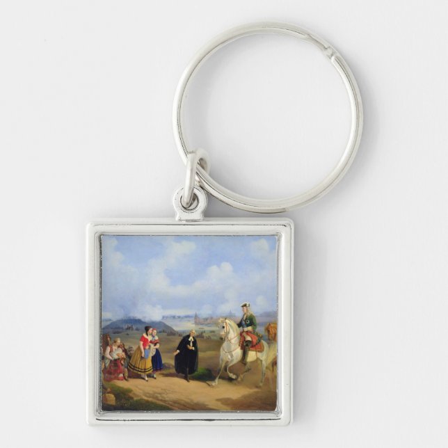 Pastor Ernst Glueck introduces Marta Keychain (Front)