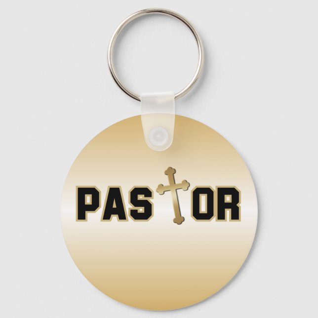 Pastor Keychain (Front)