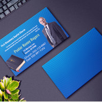 Pastor or Deacon Photo Church Business Card