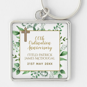 PASTOR Ordination Anniversary Verse - Personalized Keychain