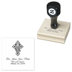 Pastor Personalized Rubber Stamp