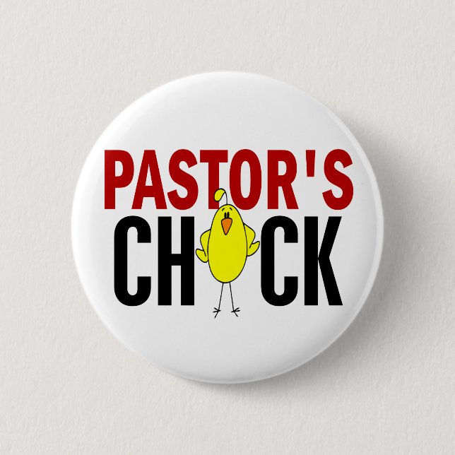 PASTOR’S CHICK 2 INCH ROUND BUTTON (Front)