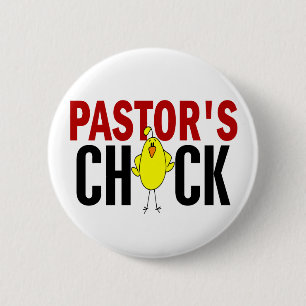 PASTOR’S CHICK 2 INCH ROUND BUTTON