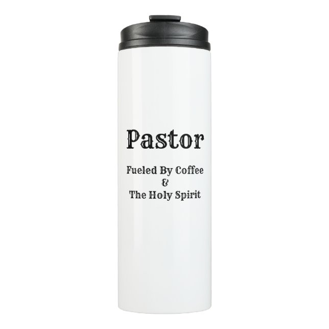 Pastor Thermal Tumbler (Front)