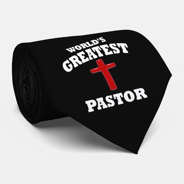 Pastor Tie (Rolled)