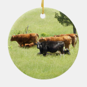 Pastoral Ceramic Ornament