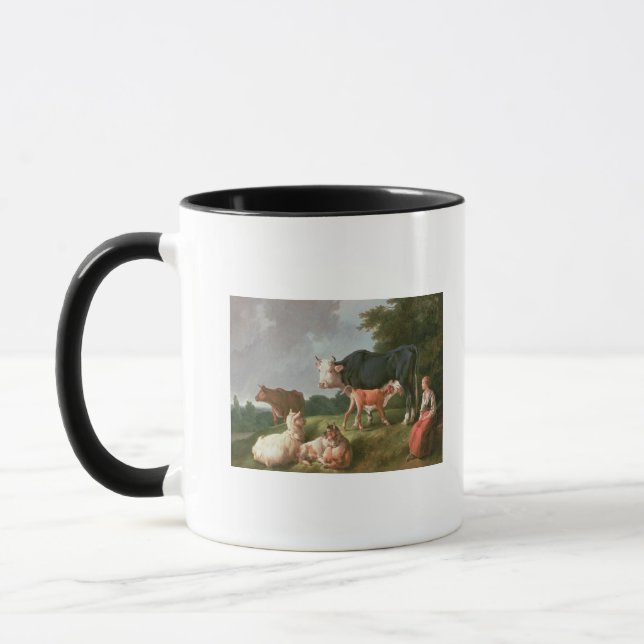 Pastoral Scene Mug (Left)