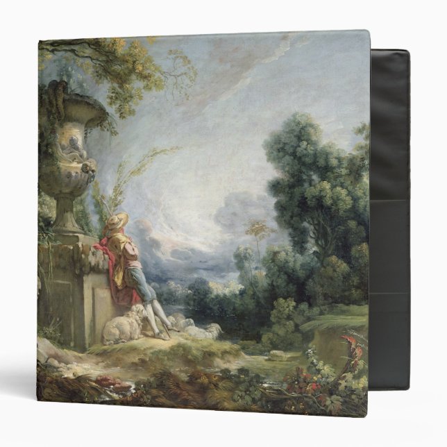 Pastoral Scene, or Young Shepherd in a Landscape Binder (Front/Inside)