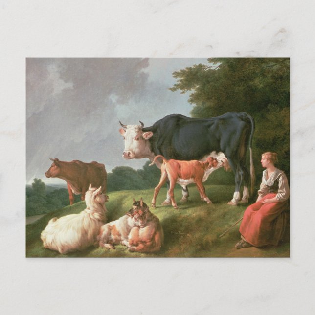 Pastoral Scene Postcard (Front)