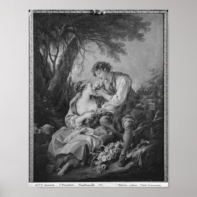 Pastoral scene poster (Front)