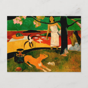 ‪Pastorales Tahitiennes‬ by Paul Gauguin Postcard