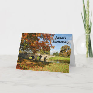 Pastor's Anniversary Card