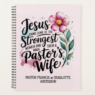✝️Pastor's Wife Appreciation Gifts Personalized Planner