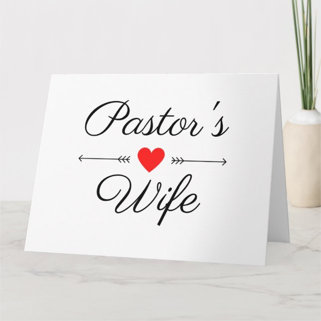 Pastor's Wife bl Card (Front)