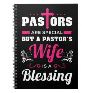 Pastor's Wife Is A Blessing Notebook