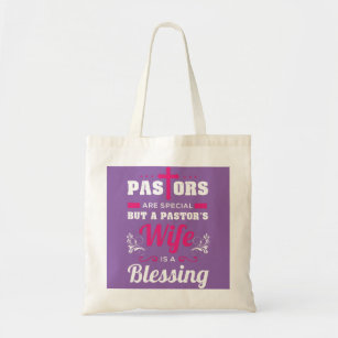 Pastor's Wife Is A Blessing Tote Bag