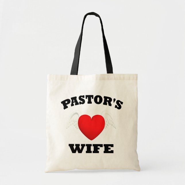 Pastor's Wife Tote Bag (Front)