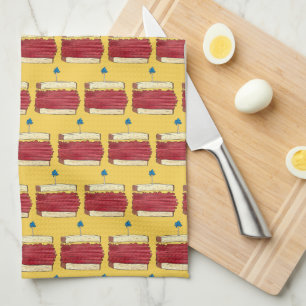Pastrami on Rye NYC Kosher Jewish Deli Sandwich Kitchen Towel