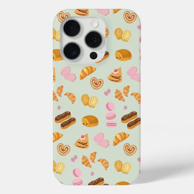 Pastries in Paris Case-Mate iPhone Case (Back)