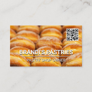Pastries   QR Code Business Card
