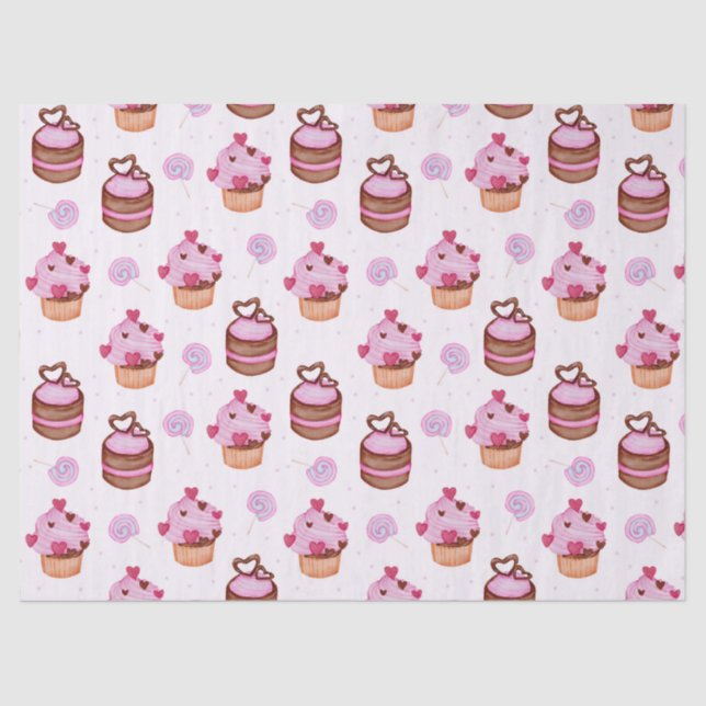 Pastries  tissue paper (Front)