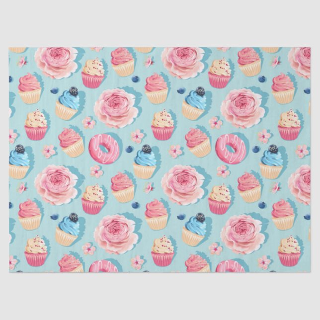 Pastries  tissue paper (Front)