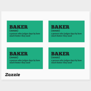 Pastry Artist Funny Definition Sticker