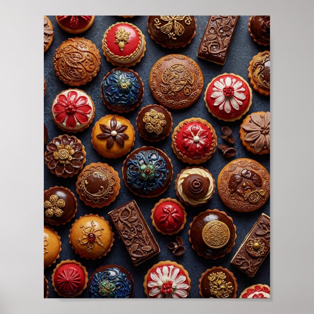 Pastry & Baking Poster (Front)