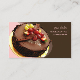 Pastry chef, bakers business cards