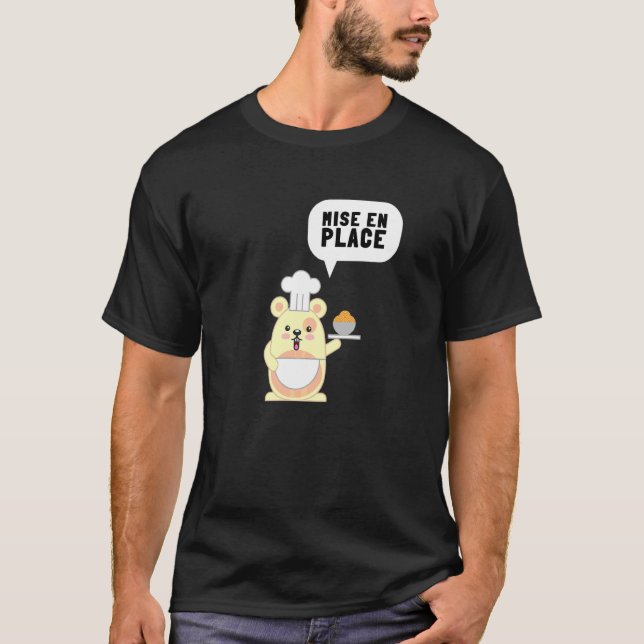 Pastry Chef Baking Baker Macarons And Culinary Fre T-Shirt (Front)