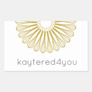 Pastry Chef Baking Whisk Modern Catering Sticker