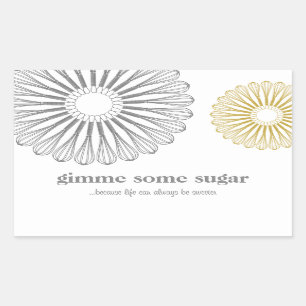 Pastry Chef Baking Whisk Modern Catering Sticker