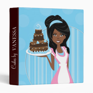 Pastry Chef Cake Portfolio Binder